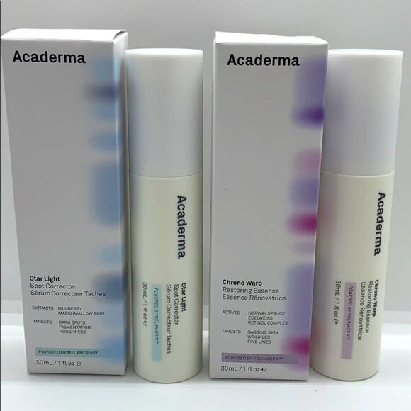 NWT Acaderma Skincare Duo (2) - Picture 1 of 9